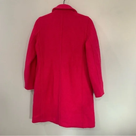 J Crew Coat Daphne Topcoat Italian Boiled Wool in Pink - Picture 5 of 10